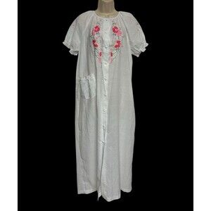 Lily Lightweight House Duster Nightgown Specially for Rivoli Kuwait Size 36 VTG